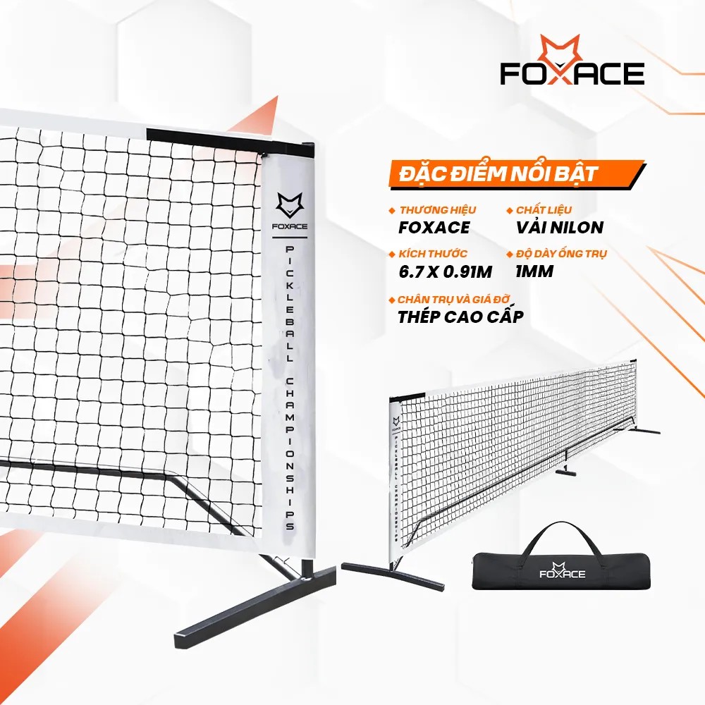 Lưới Pickleball có cùng chiều cao với lưới Tennis không 